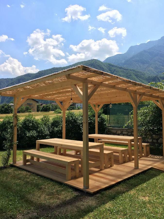 Agritur Airone Bed&Camping Levico Terme Bagian luar foto